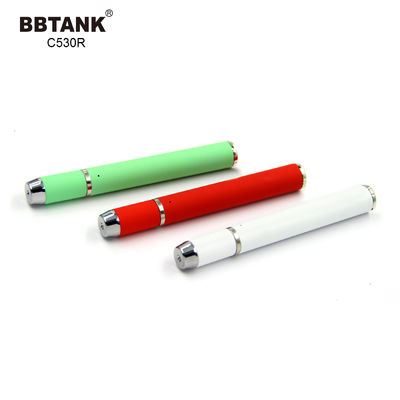 1.0ml Vape Mod ব্যাটারি, 530mAh স্মোক ইসিগ ব্যাটারি রিচার্জেবল