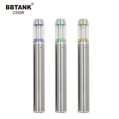 1.0ml Vape Mod ব্যাটারি, 530mAh স্মোক ইসিগ ব্যাটারি রিচার্জেবল