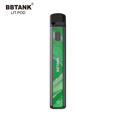 রিচার্জেবল ব্যাটারি সিরামিক কয়েল 1.0ml cbd তেল ডিসপোজেবল vape pod ডিভাইস