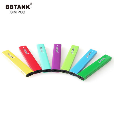 FDA 3.5V 0.8g CBD ডিসপোজেবল Vape ডিভাইস পড অ্যালুমিনিয়াম খাদ