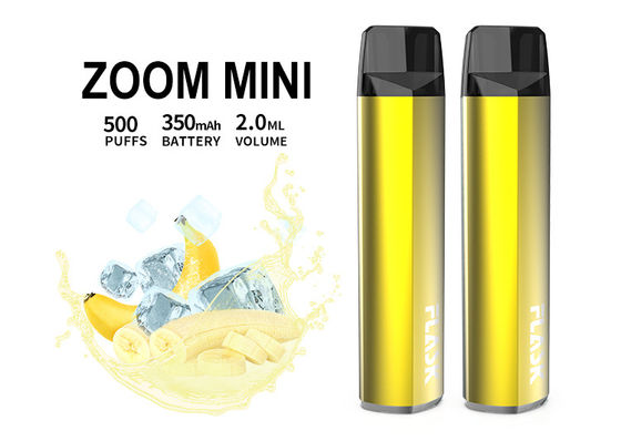 বিশুদ্ধ স্বাদ 2.0ml 350mAh পড সিস্টেম ডিভাইস 500 Puffs ডিসপোজেবল Vape