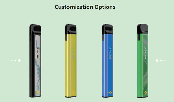 ডিসপোজেবল ভ্যাপ পড CBD/THC তেল ফ্যাশনেবল BBTANK Mi POD 350mAh ব্যাটারি সিরামিক কয়েল Pod Vape