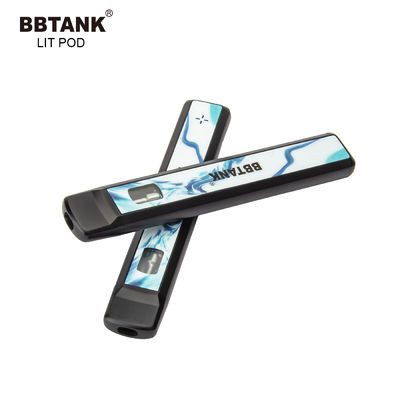 সম্পূর্ণ গ্রাম 530mAh স্লিম ডেল্টা 10 ডিসপোজেবল ভ্যাপ পেন সিরামিক কয়েল