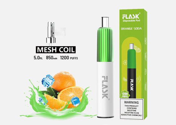 OEM 304SS 5g ডিসপোজেবল স্বাদযুক্ত ভ্যাপোরাইজার পেন পড সিস্টেম