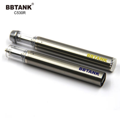 3.7V সিবিডি ডিসপোজেবল ভ্যাপ ডিভাইস 0.5 মিলি সিবিডি স্মোক পেন ইউএসবি পোর্টের সাথে