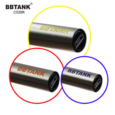 1.5ohm 1.0ml ডিসপোজেবল Vape কলম CBD তেল Atomizer ভাল স্বাদ সঙ্গে