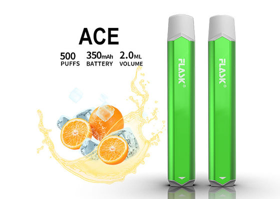2ml ইলেকট্রনিক সিগার ডিসপোজেবল Vape কিট জৈব তুলা কুণ্ডলী সঙ্গে