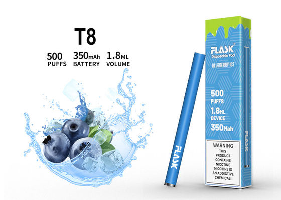 FCC 1.8ml ডিসপোজেবল Vape Pod ডিভাইস, 1.5oHM ইলেকট্রনিক Vape কলম