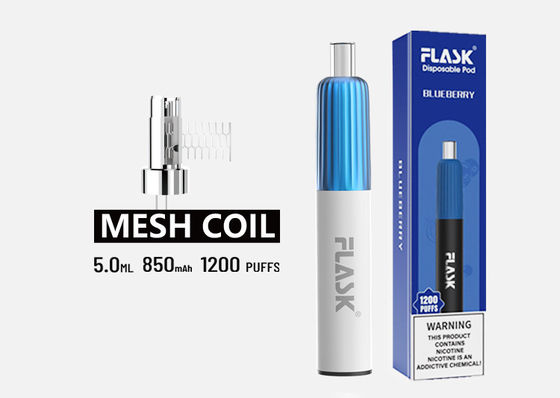 50mg নিকোটিন সব এক Vape ডিভাইসে 850mAh স্বাস্থ্যকর ইলেকট্রনিক সিগারেট