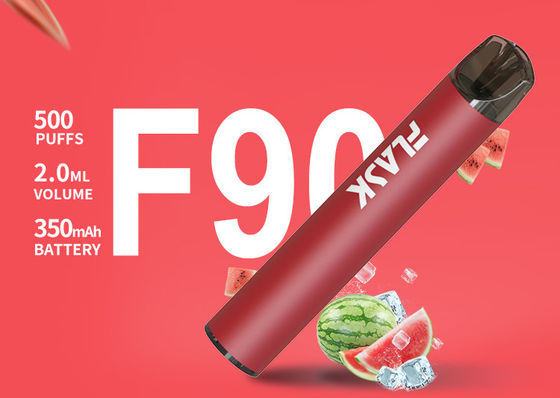 500puff 1.5ohm স্মোক ডিসপোজেবল ভ্যাপ পড ডিভাইস এলইডি লাইট সহ