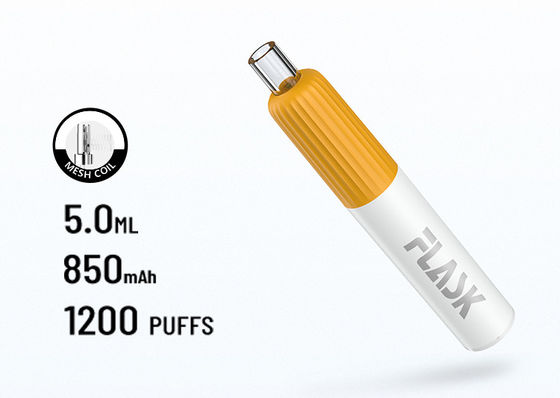 1200 পাফ 5.0ml নিকোটিন ফ্রি ডিসপোজেবল ইলেকট্রনিক সিগারেট ভ্যাপিং ডিভাইস