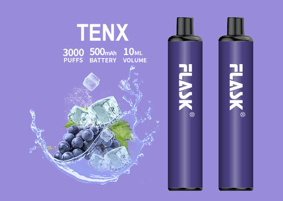 10ml E তরল ইলেকট্রনিক সিগারেট 3000 Puffs পোর্টেবল Pod Vape