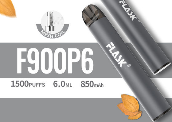 850mah ডিসপোজেবল ই সিগ নো নিকোটিন, আইওএস 9001 ইলেকট্রনিক হেলথ সিগারেট
