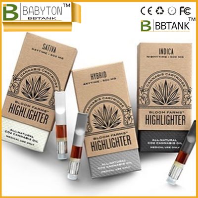 OEM 510 তেল ভ্যাপ পেন প্যাকেজিং বক্স লিক লক সিইটি অনুমোদিত