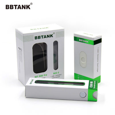 CBD তেল Vape কলমের জন্য পুনর্ব্যবহৃত বার্নিশিং Foldable প্যাকেজিং বাক্স
