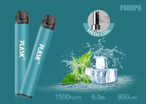 50mg স্মোক সল্ট নিক ডিভাইস, 850mah ডিসপোজেবল CBD Vape কলম 304 Stianless ইস্পাত