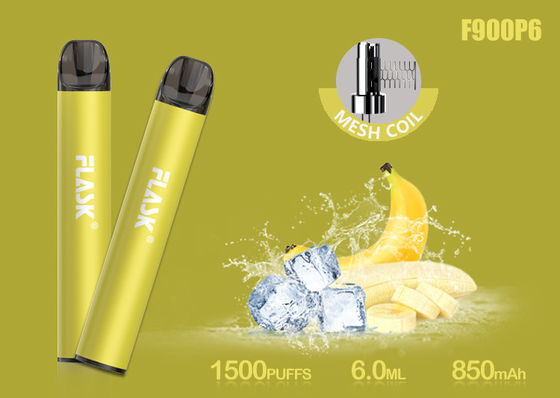 50mg স্মোক সল্ট নিক ডিভাইস, 850mah ডিসপোজেবল CBD Vape কলম 304 Stianless ইস্পাত