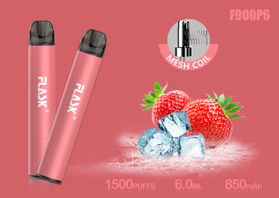 50mg স্মোক সল্ট নিক ডিভাইস, 850mah ডিসপোজেবল CBD Vape কলম 304 Stianless ইস্পাত