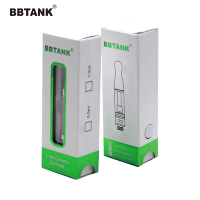 ইকো পেপার কার্ডবোর্ড CBD Vape Pen Boxes Embossing Printing