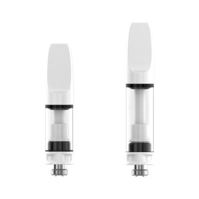 সাদা 0.5 গ্রাম খালি Vape সিরামিক তেল কার্টিজ FCC সার্টিফিকেশন