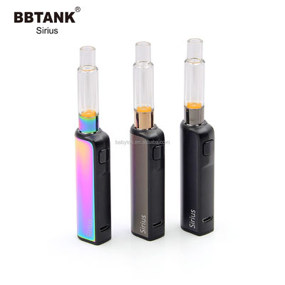0.5ml 510 থ্রেড কোয়ার্টজ গ্লাস তেল কার্টিজ তাপ প্রতিরোধী