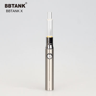 1.0 মিলি THC গ্লাস অয়েল কার্টিজ 510 সিরামিক কয়েল স্লিম ব্যাটারি সহ