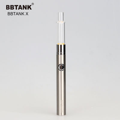 1.0 মিলি THC গ্লাস অয়েল কার্টিজ 510 সিরামিক কয়েল স্লিম ব্যাটারি সহ