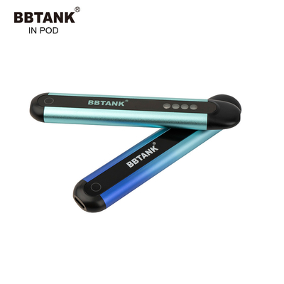 BBTANK 2 মিলি পুরু তেল কলম ডিসপোজেবল লিল ভ্যাপ পড ডিভাইস রিচার্জেবল ইন পড কাস্টম লোগো ডেল্টা 8 তেল পড ভ্যাপ পেন CBD
