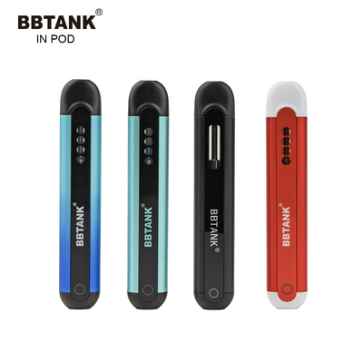 BBTANK 2 মিলি পুরু তেল কলম ডিসপোজেবল লিল ভ্যাপ পড ডিভাইস রিচার্জেবল ইন পড কাস্টম লোগো ডেল্টা 8 তেল পড ভ্যাপ পেন CBD