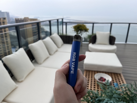RGB মেশ কয়েল 6ml ডিসপোজেবল ভ্যাপ পড ডিভাইস 850mah হেলদি ই সিগ
