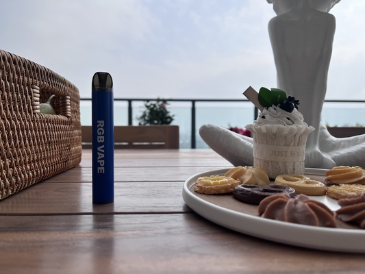RGB মেশ কয়েল 6ml ডিসপোজেবল ভ্যাপ পড ডিভাইস 850mah হেলদি ই সিগ