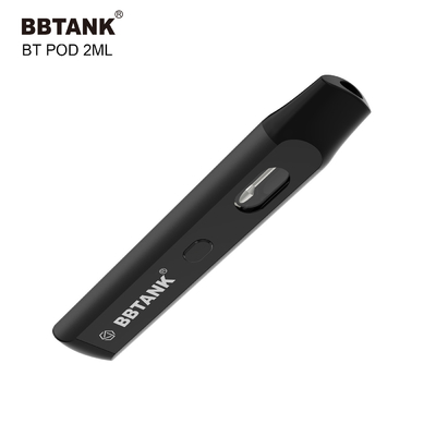 গাঁজা পুরু তেল ডেল্টা 8 HHC এর জন্য বোতাম সহ BBtank ডিসপোজেবল ভ্যাপ পড 2.0ml
