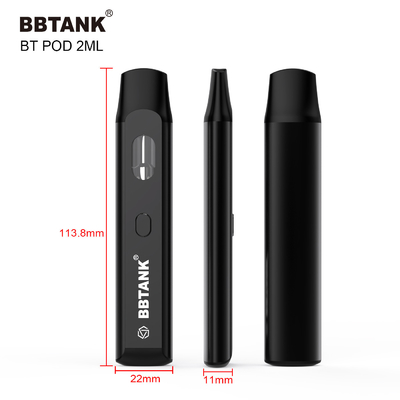 BBTANK 2 গ্রাম ডিসপোজেবল ভ্যাপ সব এক টুকরো ভ্যাপ ডিভাইসে