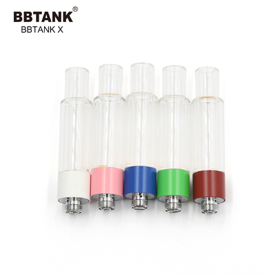 BBTANK কারখানার পাইকারি আসল ফুল গ্লাস কার্টিজ 0.5ml 1.0 2.0 গ্রাম, 510 থ্রেড, ফিট ওয়াইড রেঞ্জ সান্দ্রতা তেল