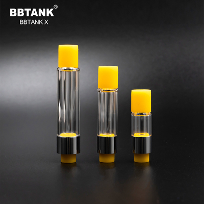 BBTANK কারখানার পাইকারি আসল ফুল গ্লাস কার্টিজ 0.5ml 1.0 2.0 গ্রাম, 510 থ্রেড, ফিট ওয়াইড রেঞ্জ সান্দ্রতা তেল